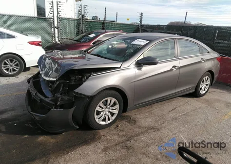 2013 Hyundai Sonata Gls из США, поврежденный, VIN 5NPEB4AC1DH596647